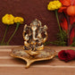  Gold Finish Pooja Decor