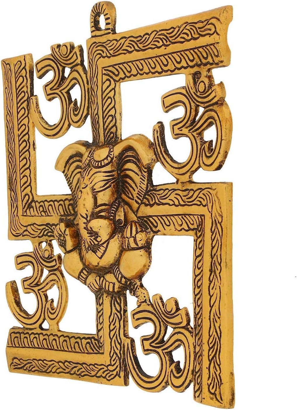 Ganesha/Ganpati On Om Swastik Symbol