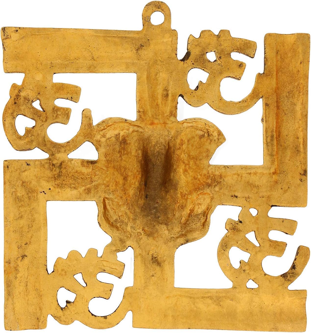 Ganesha/Ganpati On Om Swastik Symbol