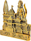 Ram Temple Architecture Wall Hanging Sculpture – Exquisite Handcrafted Design - Vanika Store