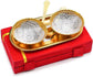 Gold and Silver Plated German Silver Bowl Set online