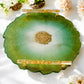 Handcrafted Resin Geode Serving Tray – Luxury Epoxy Home Décor
