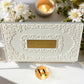 Gold-Plated Sacred Blessings Box | Peace, Love & Faith Keepsake | Religious Home Décor Gift Set