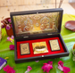 Lakshmi Ganesh Charan Paduka – 24K Gold & Silver Plated Pocket Temple – Wealth, Wisdom & Auspicious Beginnings - Vanika Store