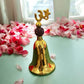 Brass Pooja Ghanti with Om Symbol & Rudraksha – Traditional Hindu Prayer Bell for Temple & Home - Vanika Store