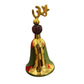 Brass Pooja Ghanti with Om Symbol & Rudraksha – Traditional Hindu Prayer Bell for Temple & Home - Vanika Store