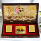 Shri Nath Ji Pocket Temple Gold Plated-24K Gold & Silver Plated