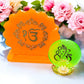 Handmade Resin Table Top Home Decor with Car Dashboard Charm – Spiritual Gift Set (Ganesh, Lakshmi, Om, Shubh Labh, Sikh Ik Onkar, Krishna)