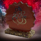 Handmade Ganesha  Resin Plate set with Stand – Luxury Gift set Vanika Creations