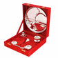 elegant Stainless Steel Pooja Thali Set