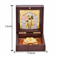 Pocket Temple -Shreenath Ji Charan Paduka 3"x3" -24K Charan Paduka - Vanika Store