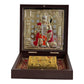 Hanuman Pocket Temple with Hanuman Chalisa Verse –  Hindu Gift for Protection & Blessings(4.5”x4.5”) - Vanika Store
